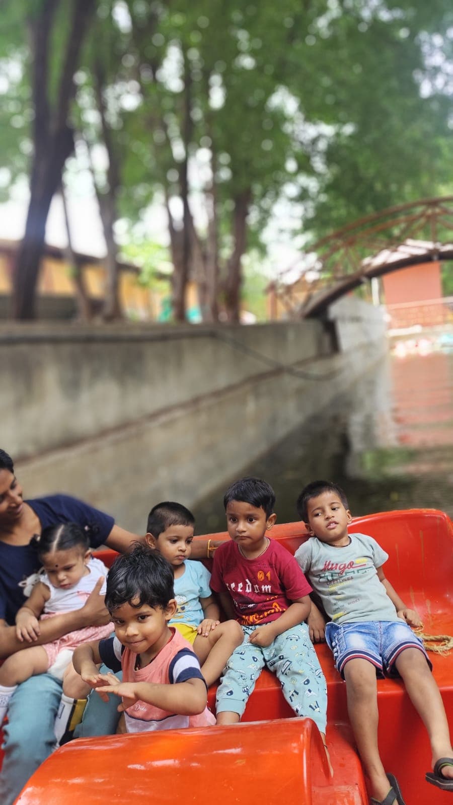 Children on an excursion with MAA Day Care