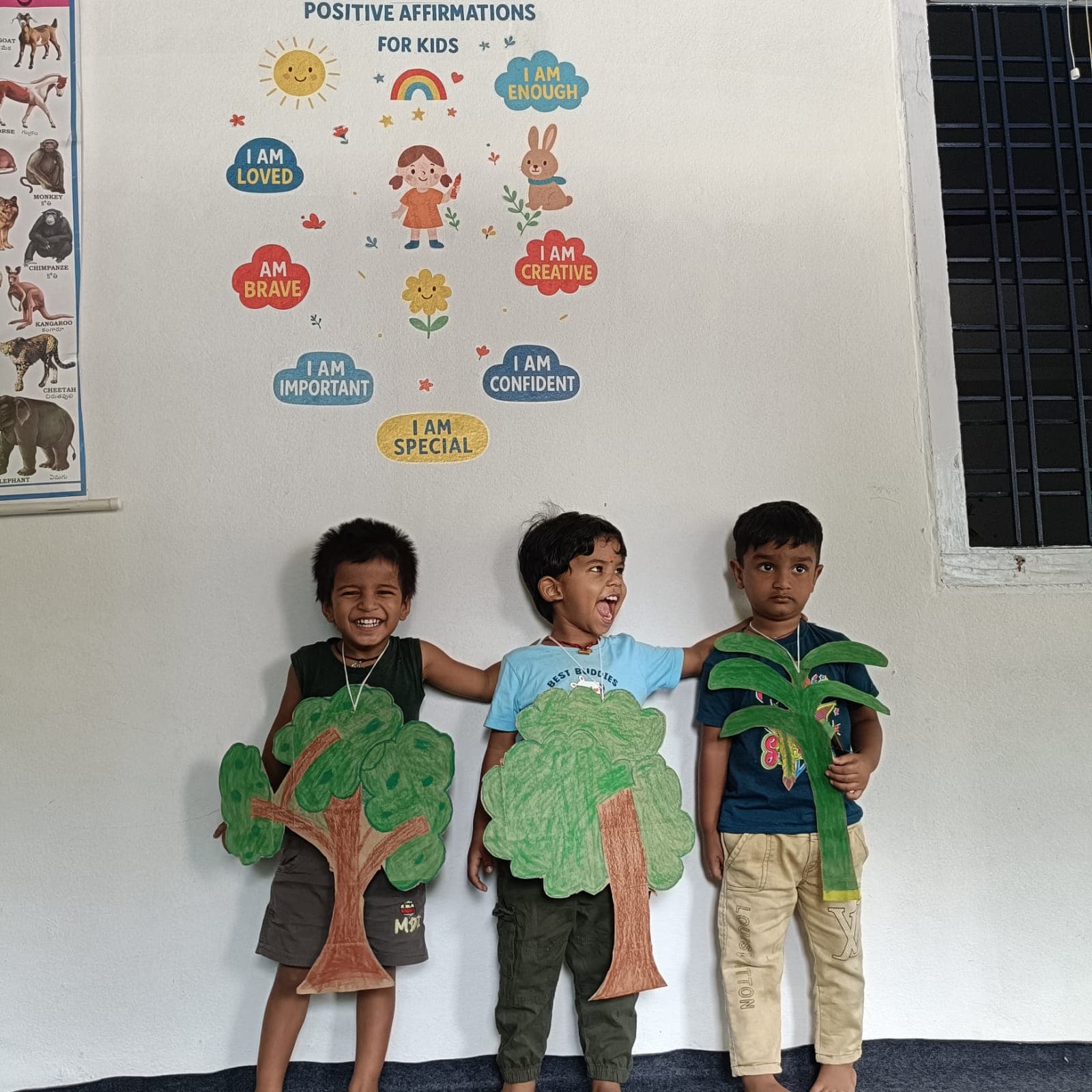 Children at MAA Day Care in Nagole