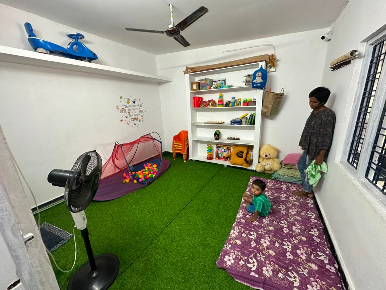 Inside MAA Day Care in Nagole