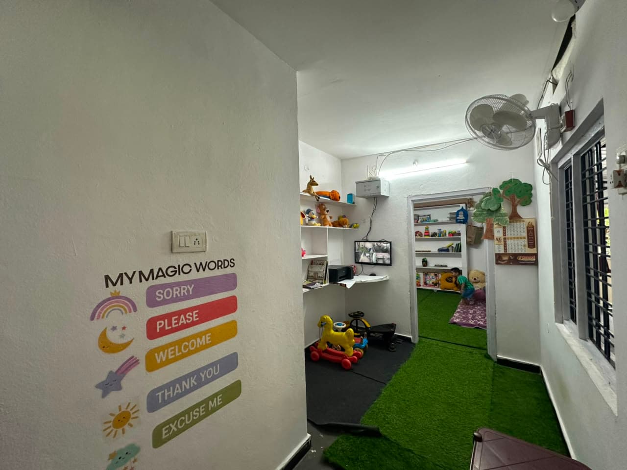 Inside MAA Day Care in Nagole