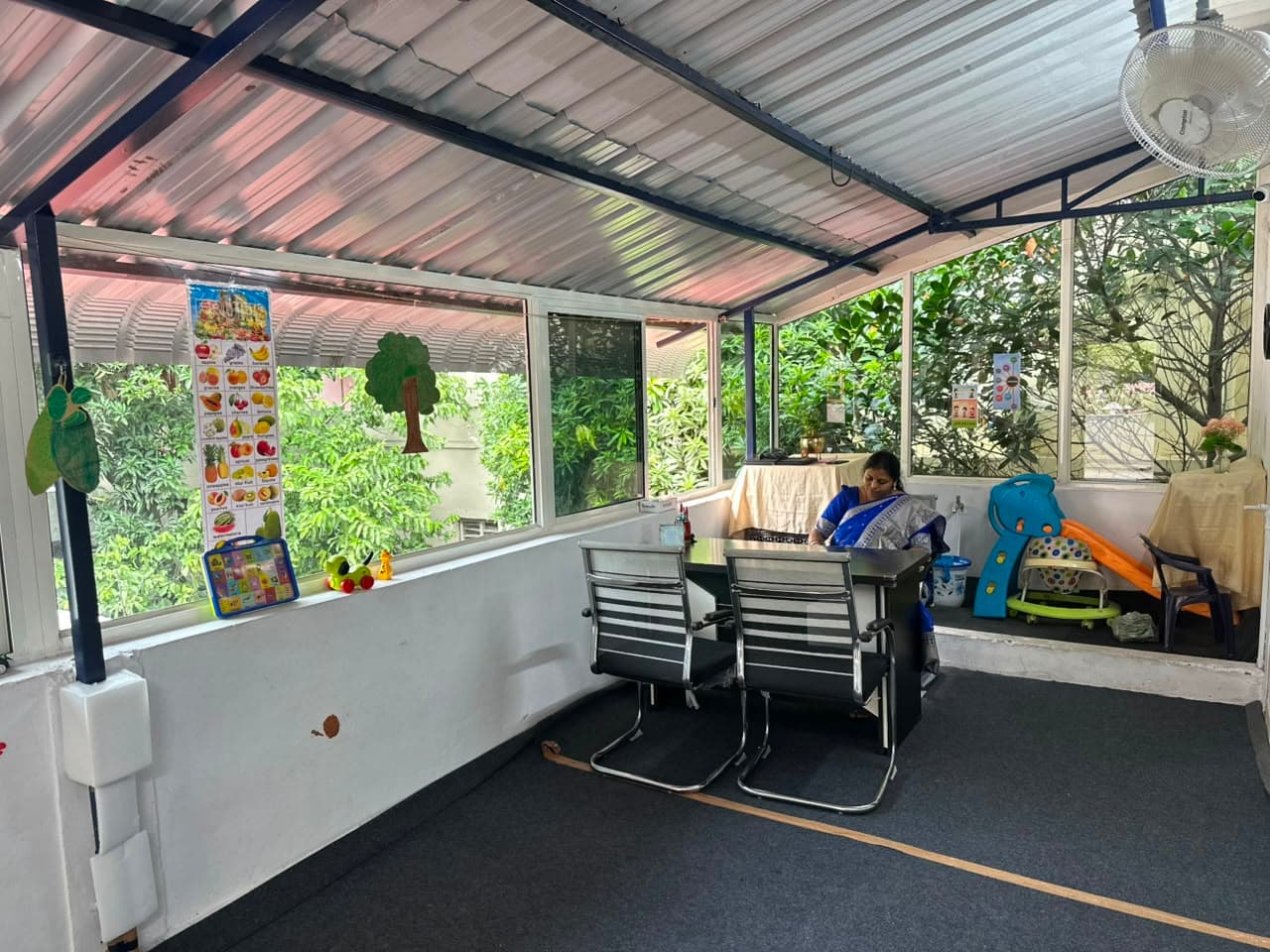 Inside MAA Day Care in Nagole