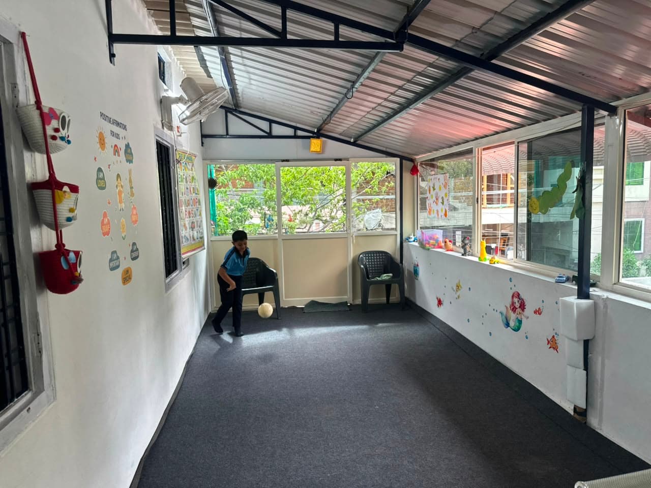Inside MAA Day Care in Nagole